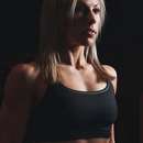 Lesbian Fitness Freak with Sporty Body in Cornwall